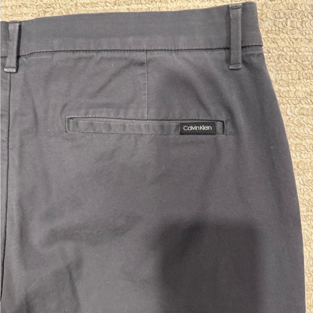 Calvin Klein Charcoal Gray Men's Pants - Picture 7 of 7